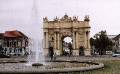11 Potsdam Brandenburg Gate * The lessor-known Brandenburg Gate in Potsdam * 800 x 497 * (154KB)